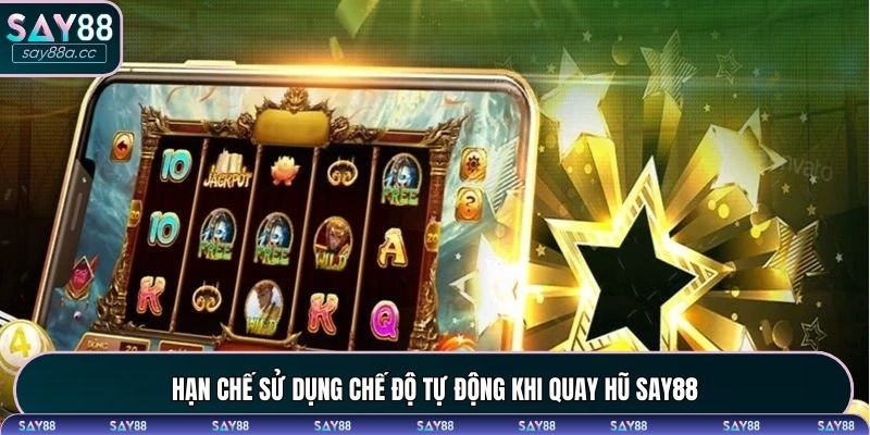 Lưu ý không nên dùng chế độ tự quay