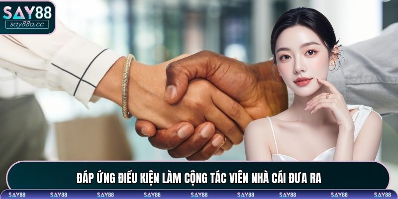 Đáp ứng điều kiện làm cộng tác viên nhà cái đưa ra