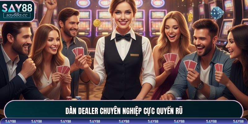 Dàn dealer chuyên nghiệp cực quyến rũ